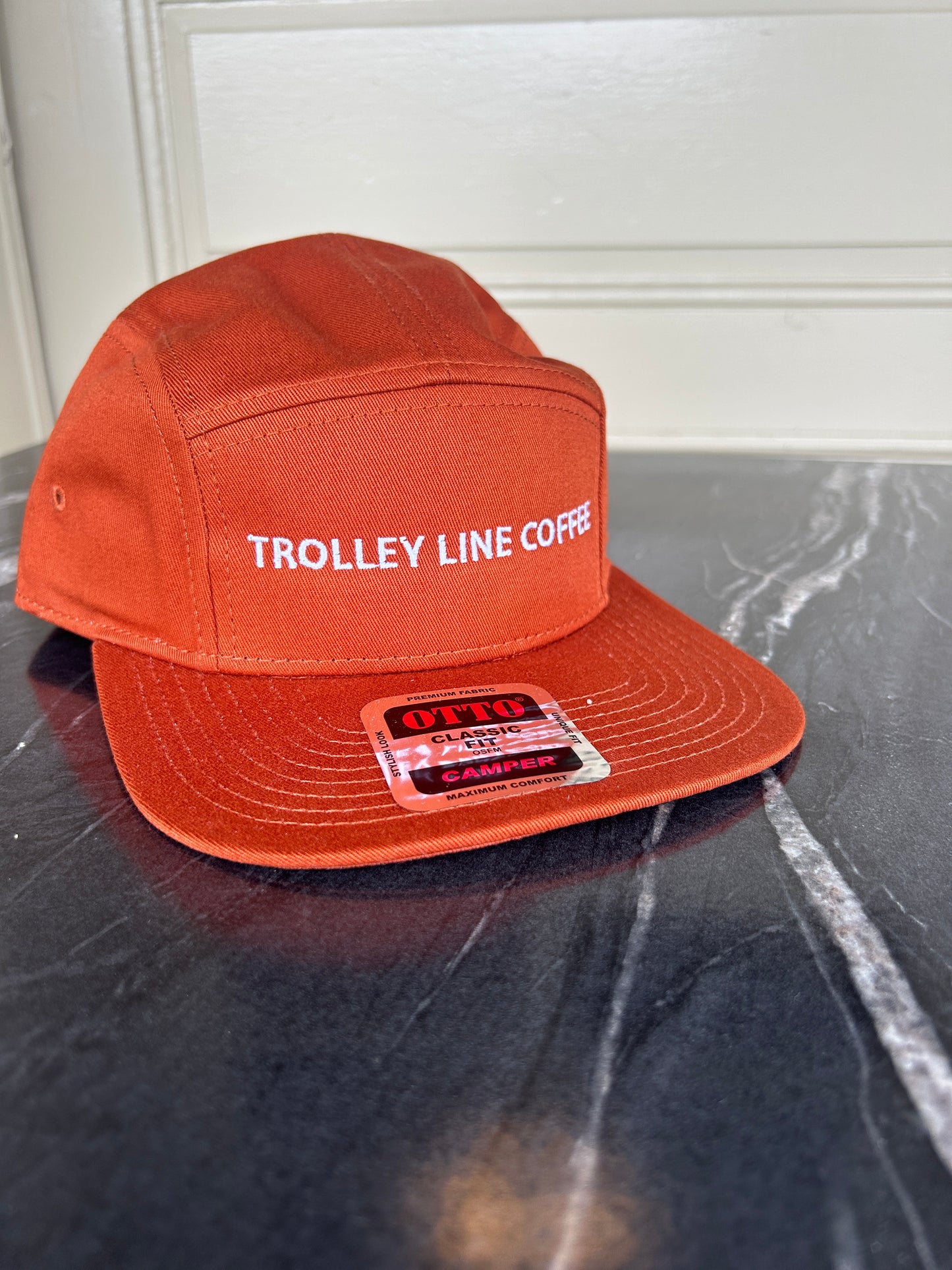 Orange Camper Hat