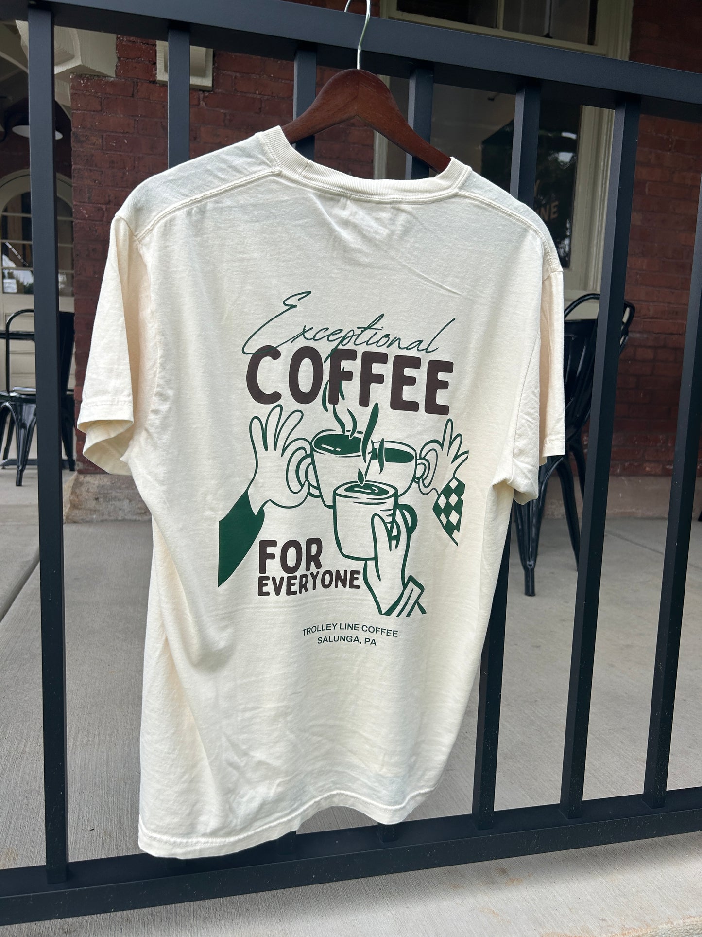 Exceptional Coffee Graphic Tee
