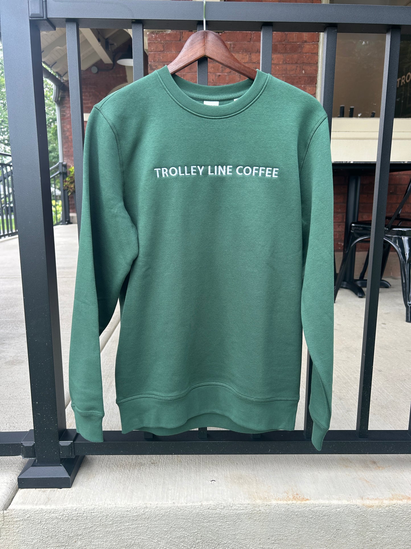 Green Crewneck Sweatshirt