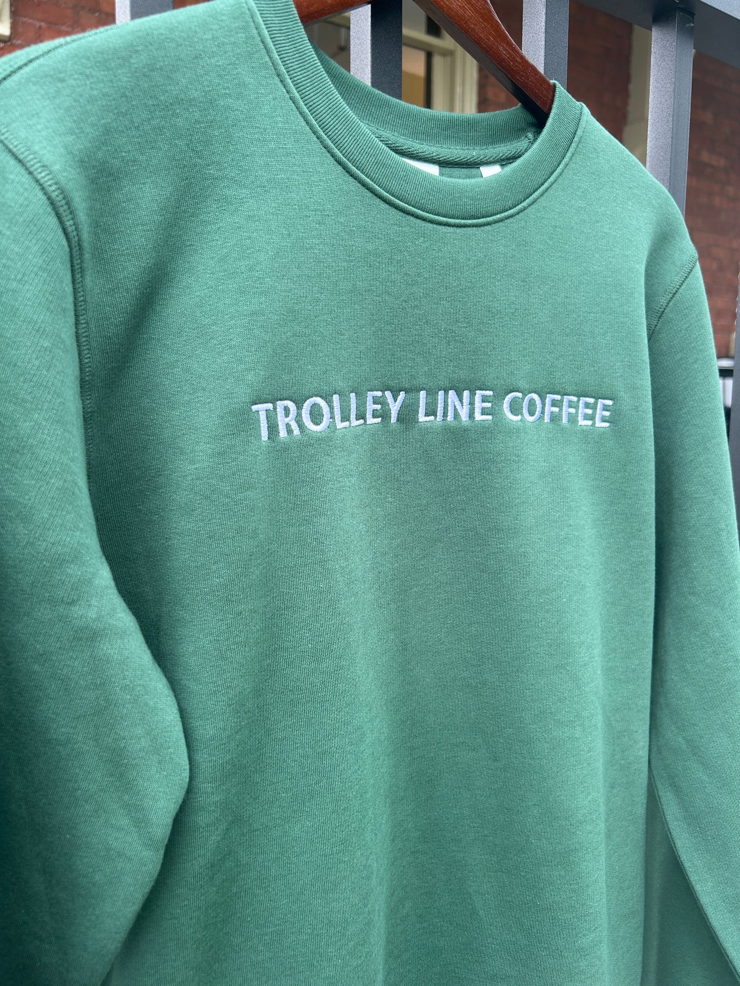 Green Crewneck Sweatshirt