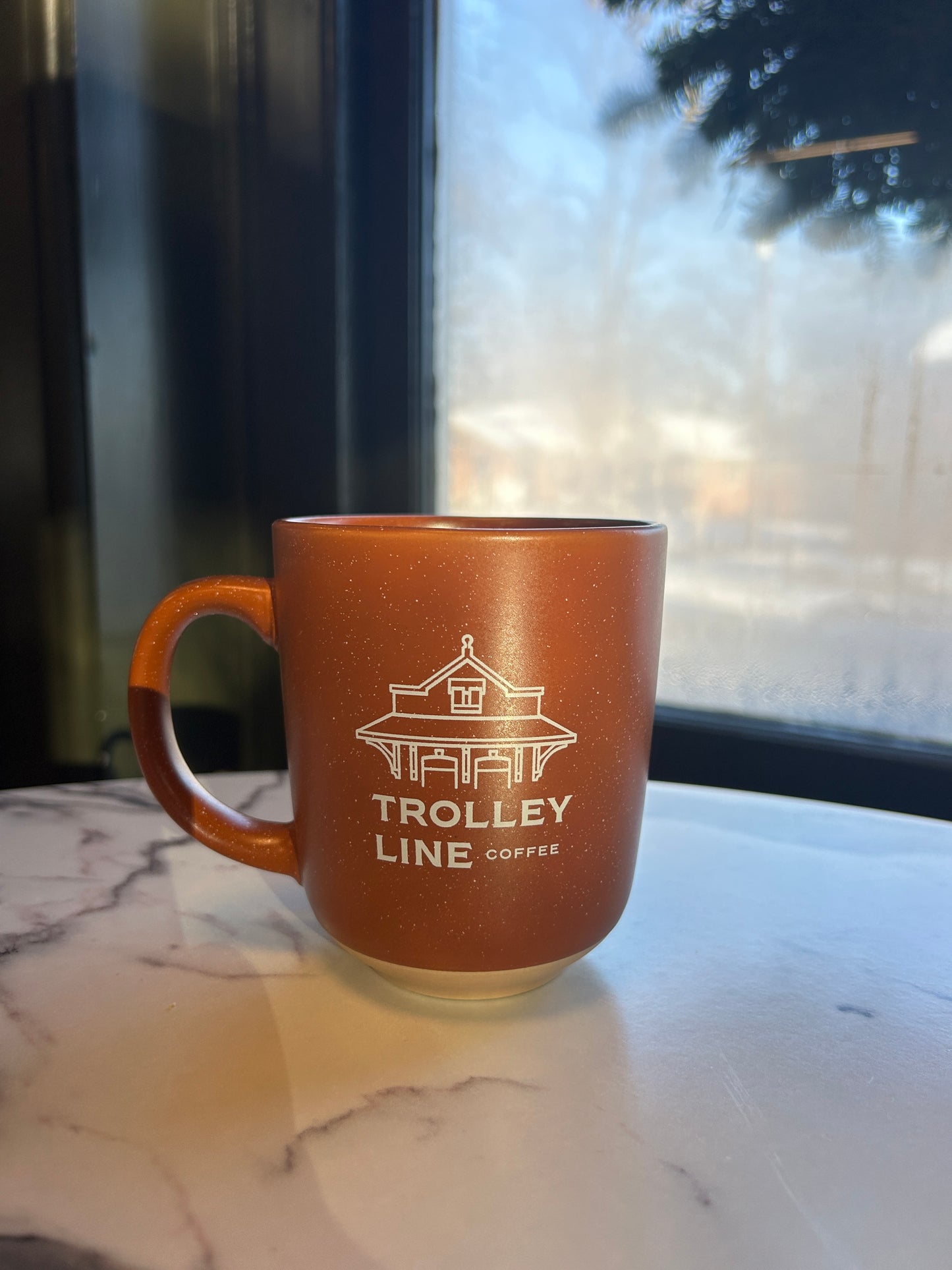 Orange Ceramic Mug