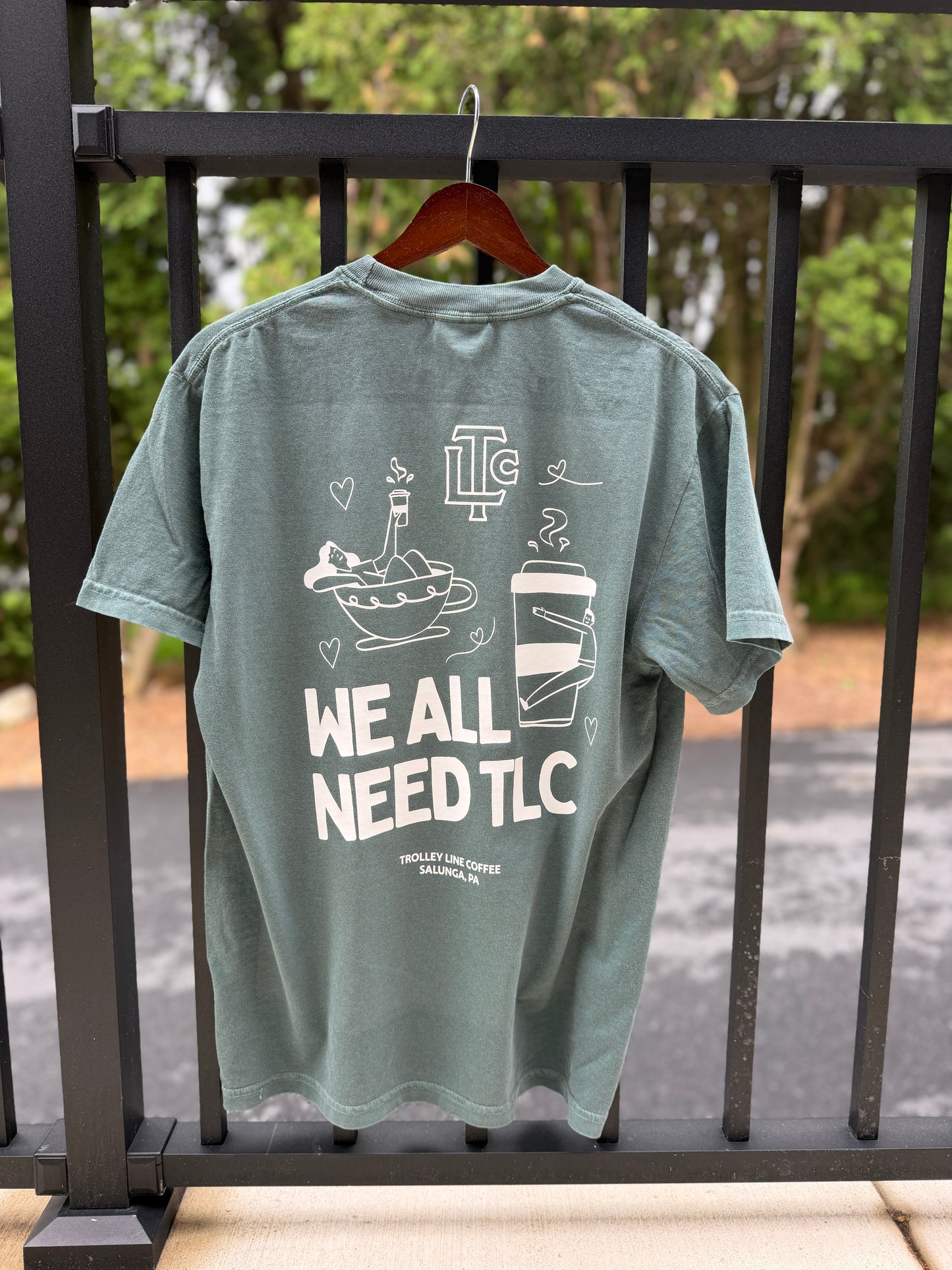 TLC Graphic Short Sleeve Tee Green